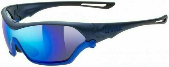 Cyklistické brýle UVEX Sportstyle 705 Blue Mat Metallic S3 S1 S0 - 1