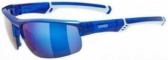 Kerékpáros szemüveg UVEX Sportstyle 226 Blue White S3 - 1
