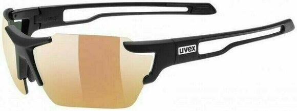 Occhiali da ciclismo UVEX Sportstyle 803 CV VM Small Black Mat S1-S3 - 1