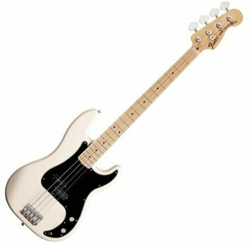 4-string Bassguitar Fender Dee Dee Ramone Precision Bass MN Olympic White