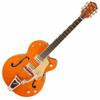 Semi-Acoustic Guitar Gretsch G6120SSLVO Brian Setzer Nashville Vintage Orange Lacquer