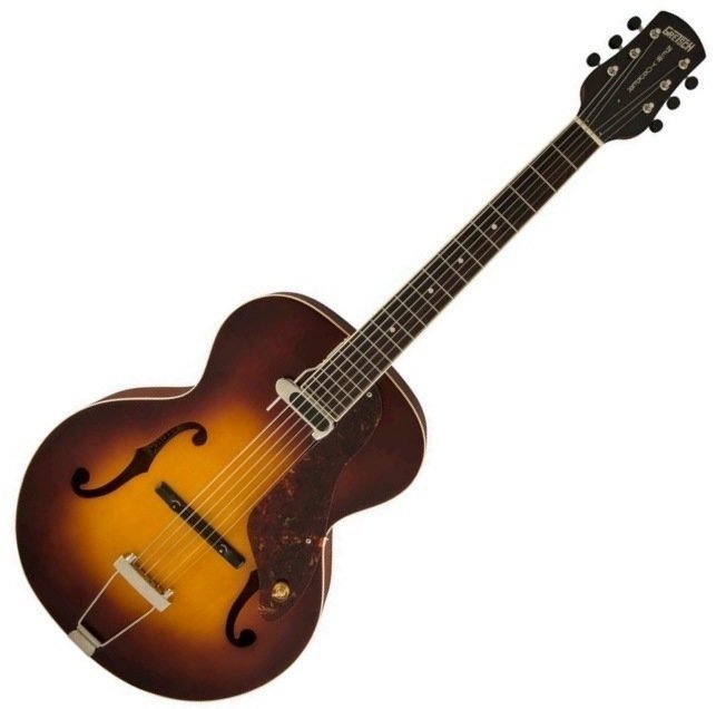 Semi-akoestische gitaar Gretsch G9555 New Yorker Archtop with Pickup Vintage Sunburst