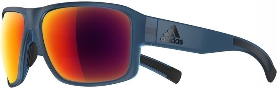Okulary sportowe Adidas Jaysor Transparent Matt/Red Mirror