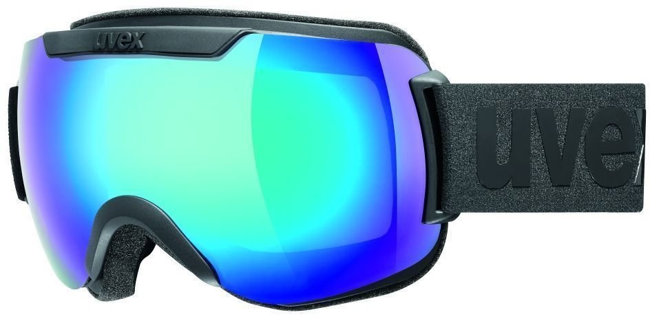 Ski Goggles UVEX Downhill 2000 CV Matte Black/Mirror Blue/CV Green Ski Goggles