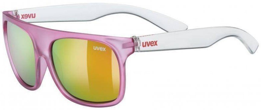 Okulary sportowe UVEX Sportstyle 511 Pink Clear S3