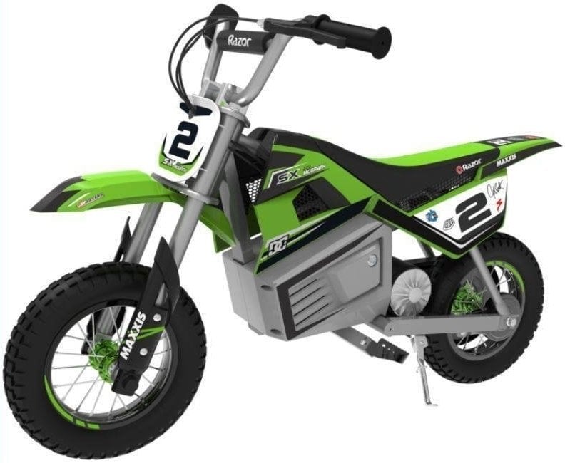 Elektrische motorfiets Razor Dirt Rocket SX 350 McGrath Grey-Green Elektrische motorfiets