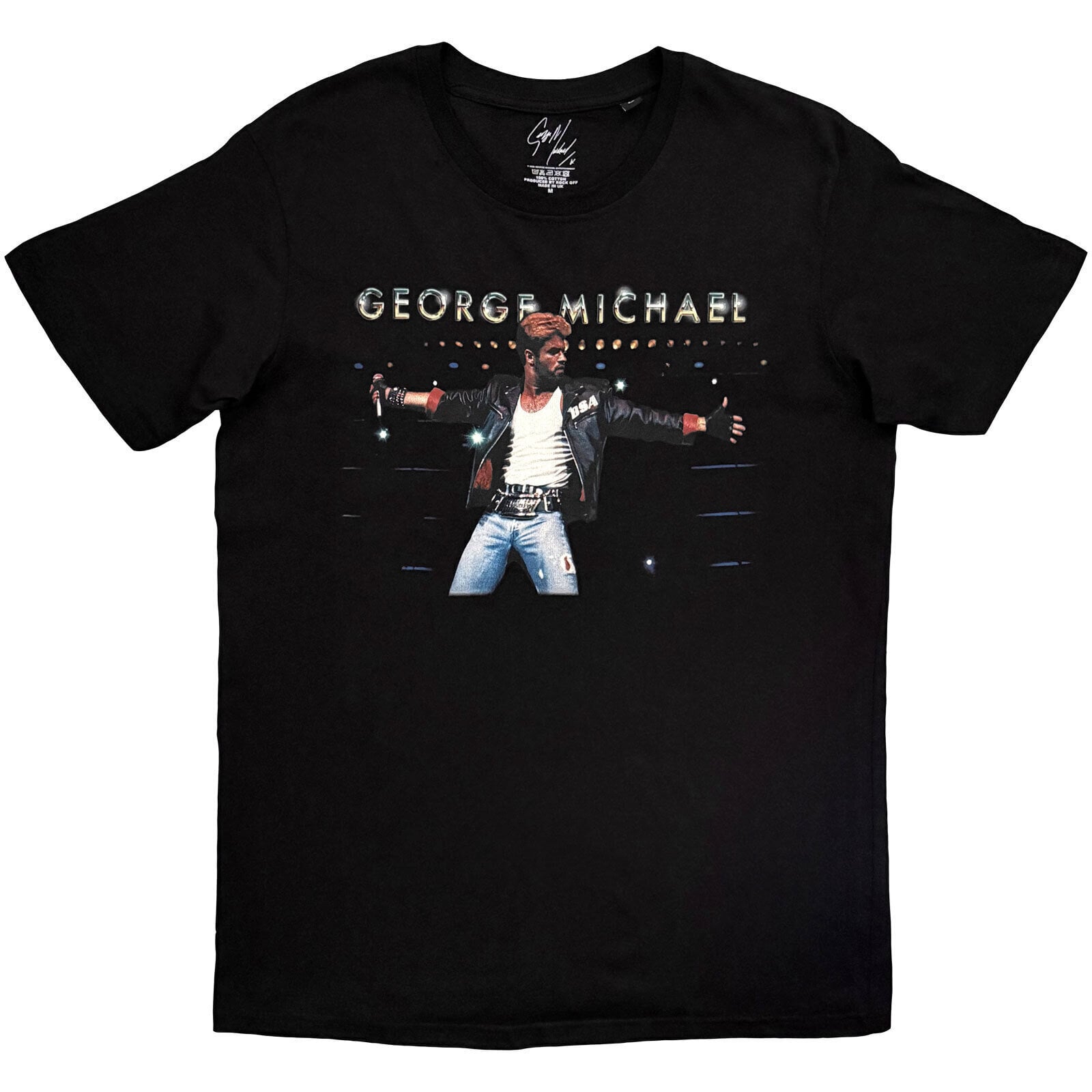 T-särk George Michael George Michael On Stage Black S T-särk