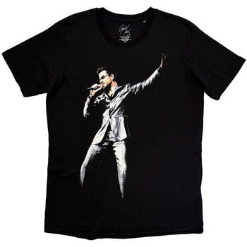 Camiseta de manga corta George Michael Black Front Camiseta de manga corta Black M - 1