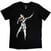 Camiseta de manga corta George Michael Black Front Camiseta de manga corta Black M