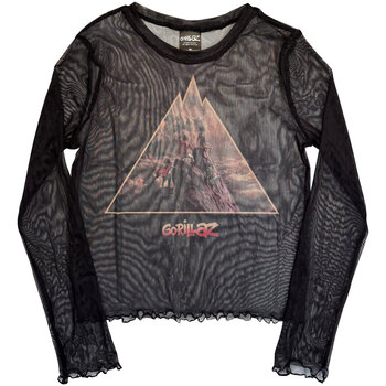 Ing Gorillaz The Mountain Black 2XL Női Ing - 1