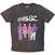 Košulja Gorillaz Cracker Island Standing Charcoal Grey L Košulja