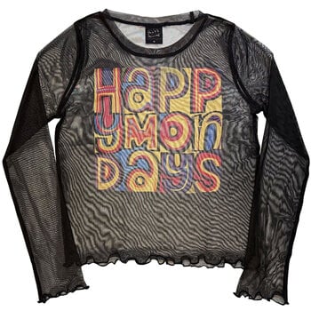 Tricou Happy Mondays Greatest Hits Black XS Damă Tricou - 1