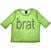 Košulja Charli XCX Brat Logo Green 2XL Ženske Košulja
