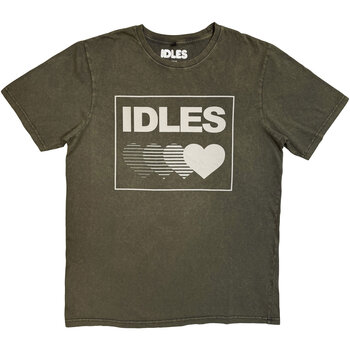 Tricou Idles Gradient Heart Verde L Tricou - 1