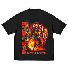 Paita Iron Maiden Burning Ambition