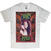 Košulja Janis Joplin Rose Border White L Košulja