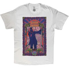 Camiseta de manga corta Janis Joplin Paisley & Flowers Frame Border