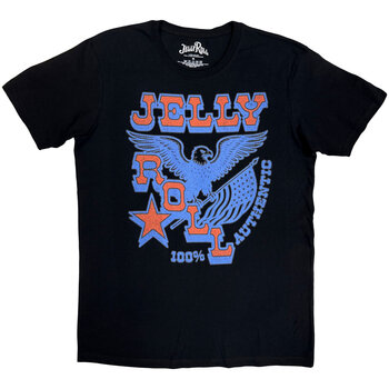 Πουκάμισο Jelly Roll Eagle Flag Black M Πουκάμισο - 1