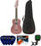 Koncertné ukulele Fender Zuma Classic Concert Ukulele Walnut FB Burgundy Mist SET Koncertné ukulele Burgundy Mist