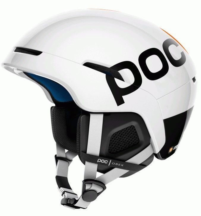 Skijaška kaciga POC Obex Backcountry Spin Hydrogen White/Fluorescent Orange XS/S (51-54 cm) Skijaška kaciga