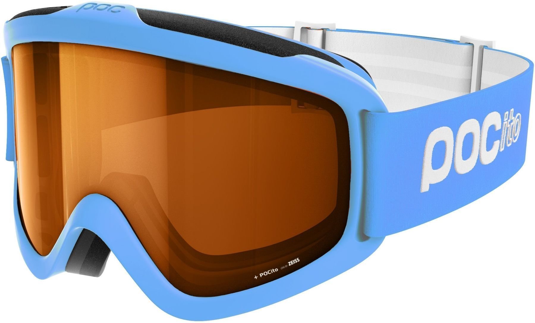 Ski Brillen POC POCito Iris Fluorescent Blue Ski Brillen