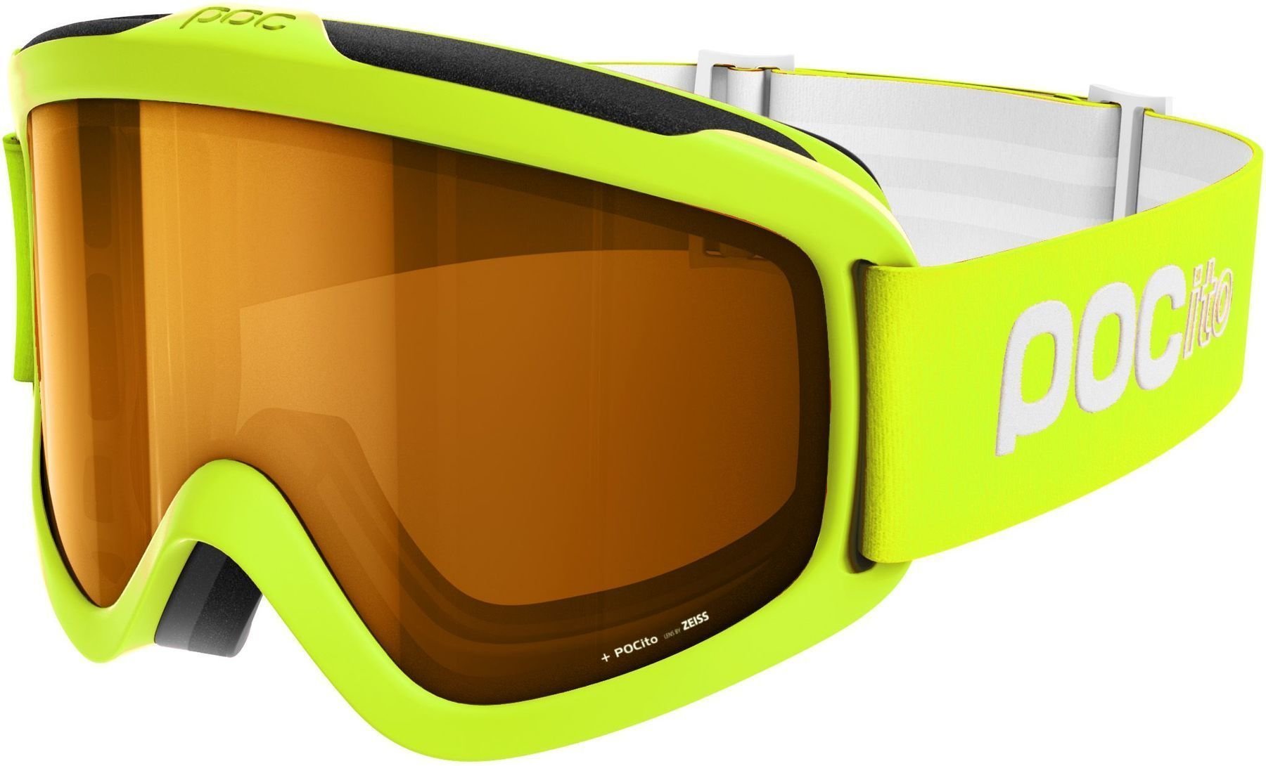 Ski Goggles POC POCito Iris Fluorescent Green/Orange Ski Goggles