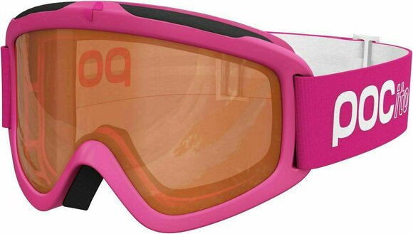 Ski Goggles POC POCito Iris Fluorescent Pink/Orange Ski Goggles - 1