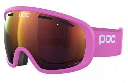 Masques de ski POC Fovea Clarity Actinium Pink/Spektris Orange Masques de ski