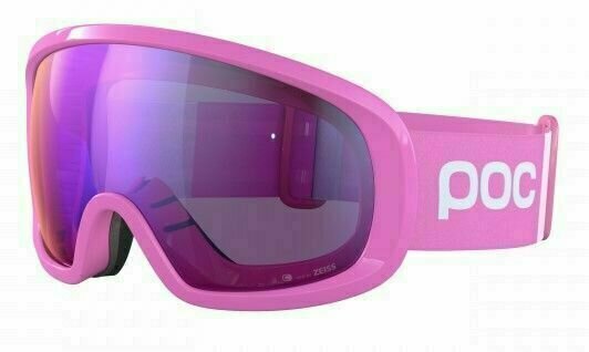 Ski Goggles POC Fovea Mid Clarity Comp Actinium Pink/Spektris Pink Ski Goggles - 1