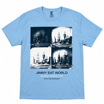 T-särk Jimmy Eat World 20th Anniversary Light Blue M T-särk - 1