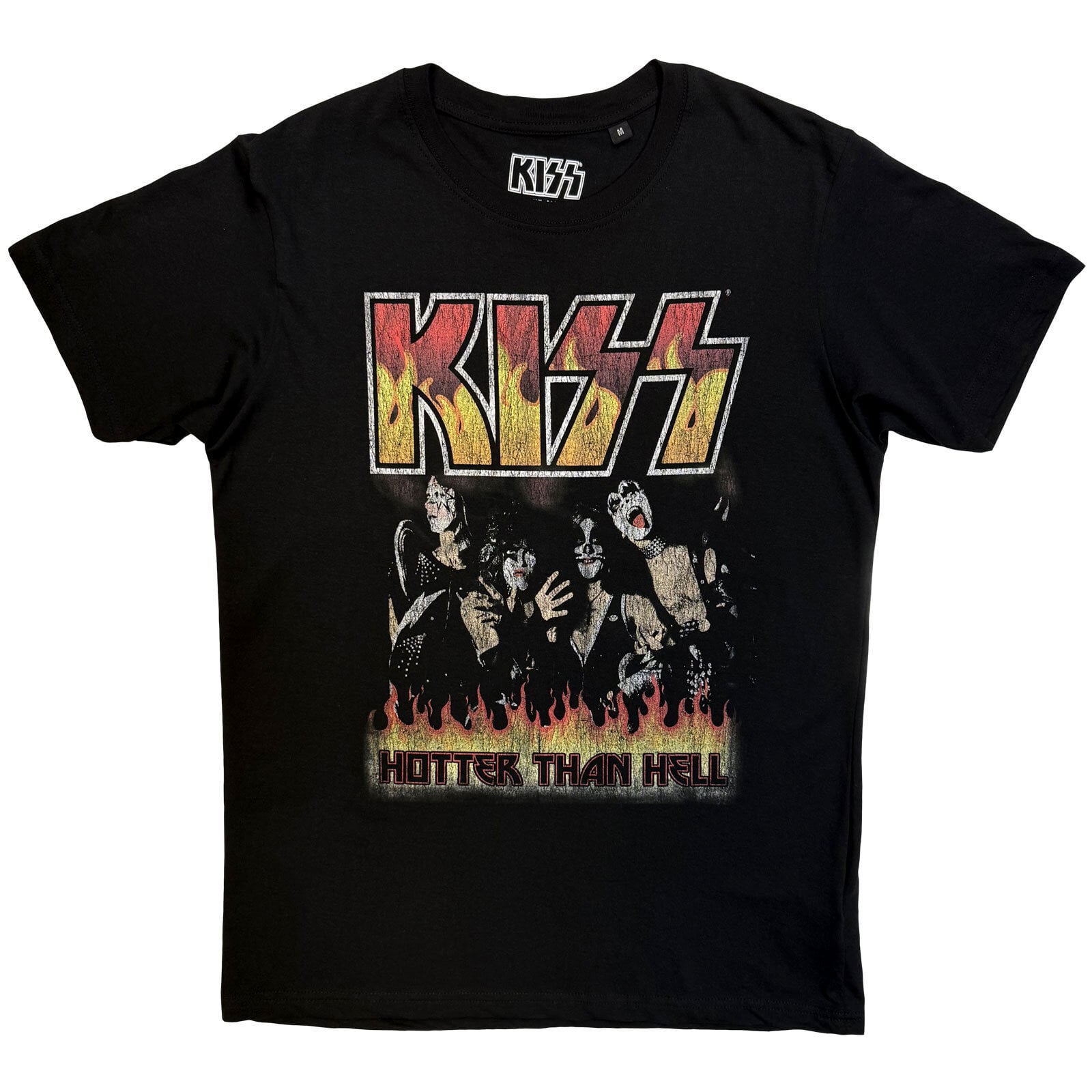 Πουκάμισο Kiss Hotter Than Hell Black L Πουκάμισο