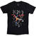 Πουκάμισο Kiss Band Sparkle Black L Πουκάμισο