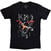 Tricou Kiss Band Sparkle Black S Tricou