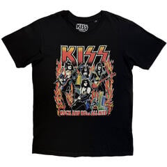 T-Shirt Kiss Rock And Roll All Nite