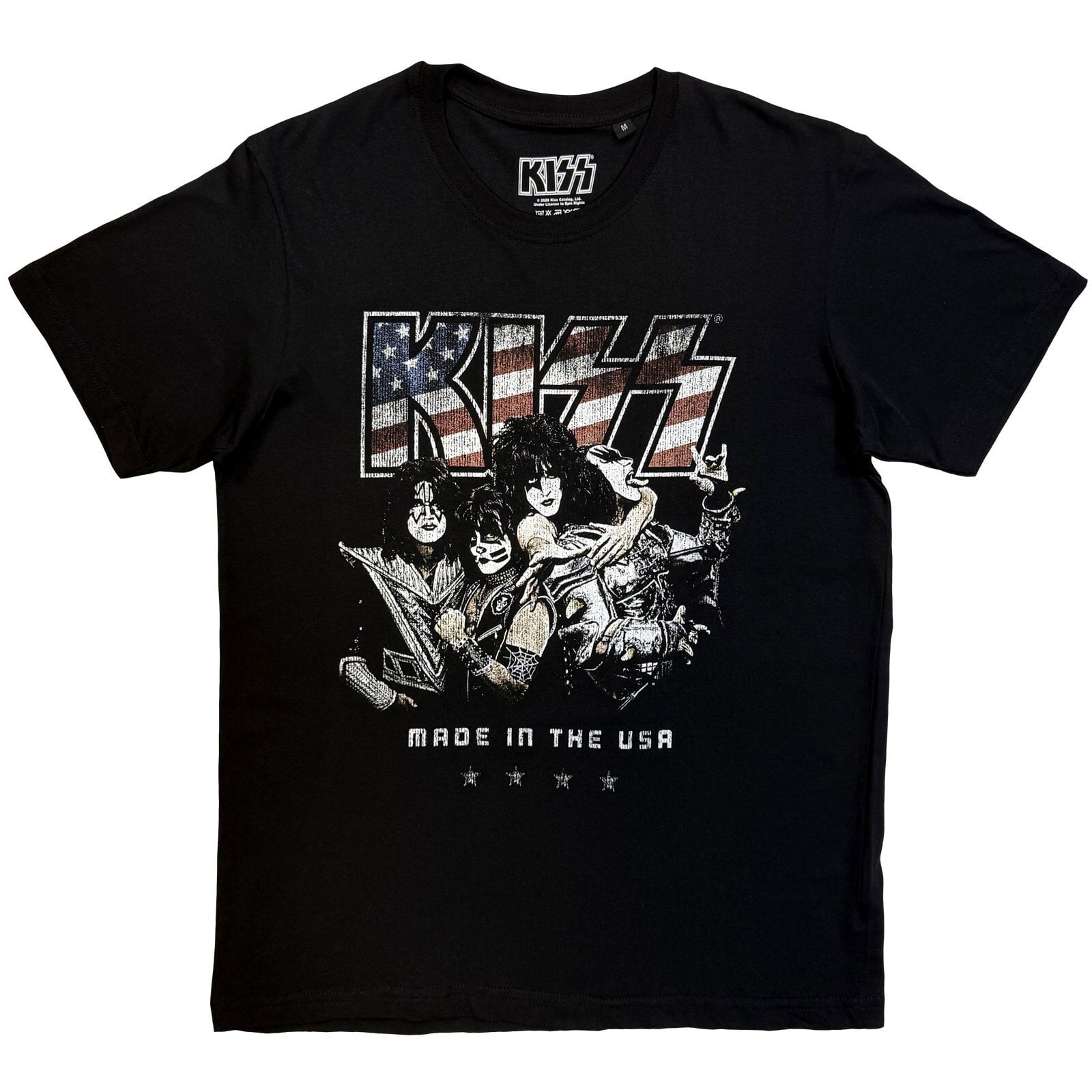 Paita Kiss Made In The USA Black L Paita