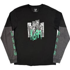 Tricou Korn Ripped Photos (Sleeve Print)