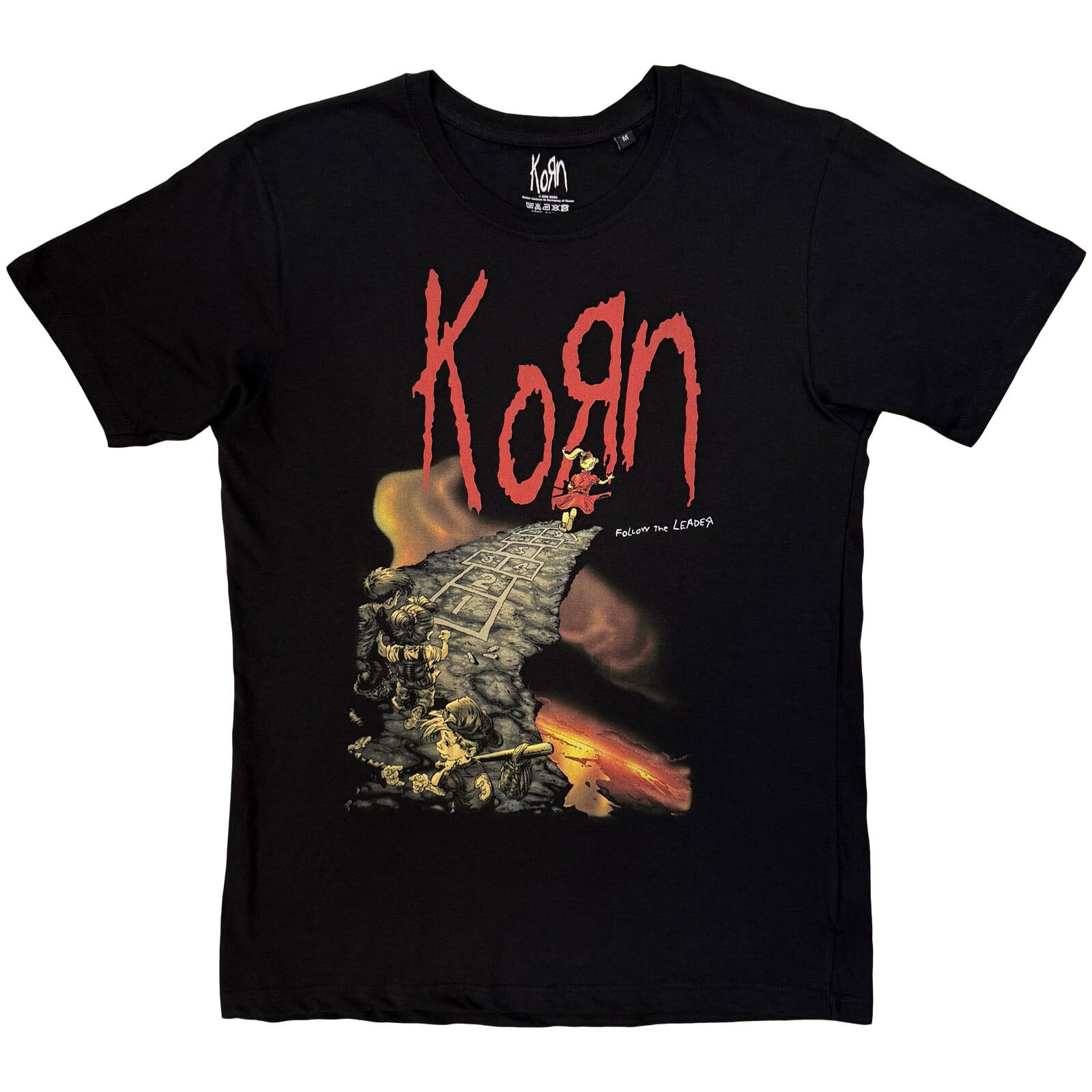 Koszulka Korn Follow The Leader Cliff Black XL Koszulka