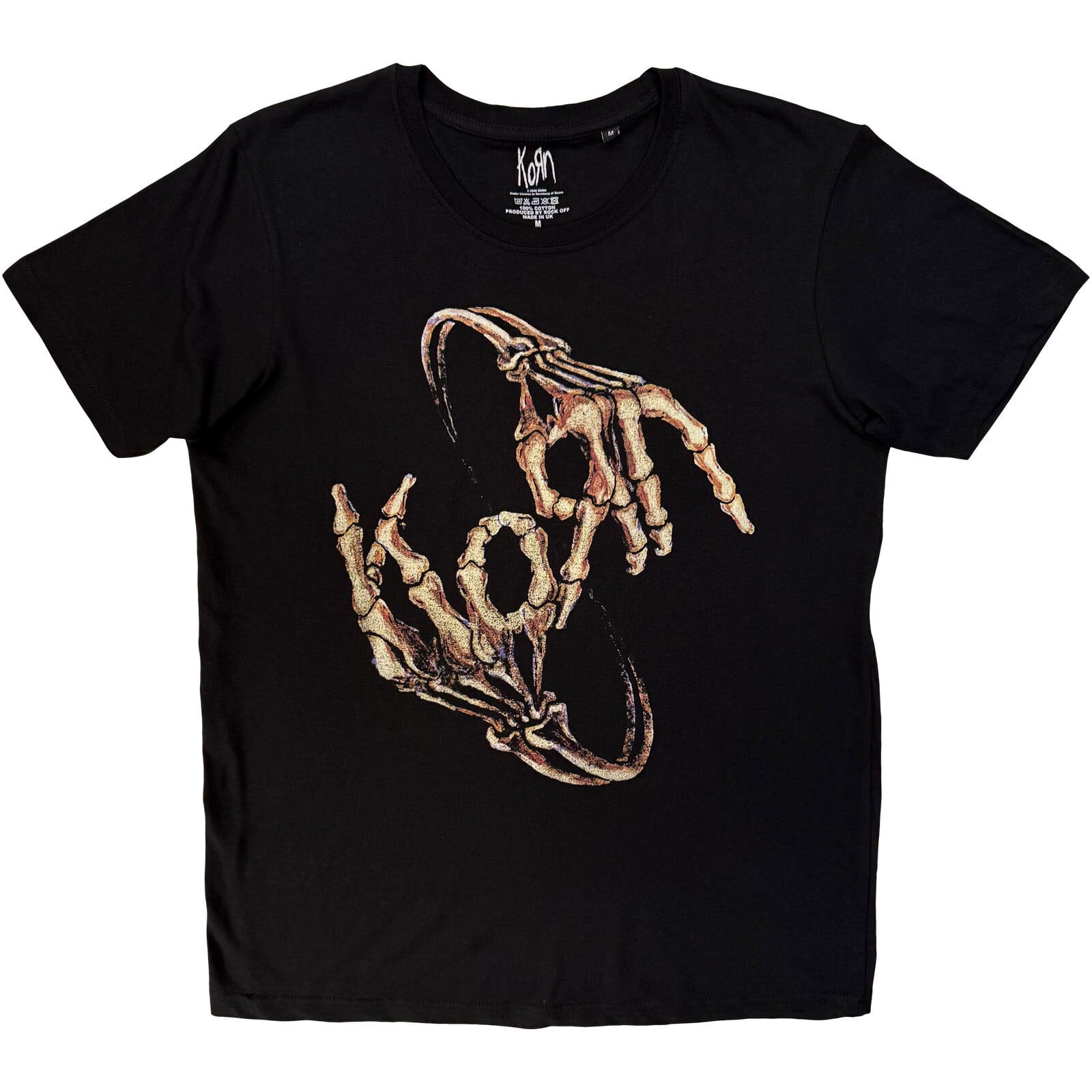 Košulja Korn Skeleton Hands Black S Košulja