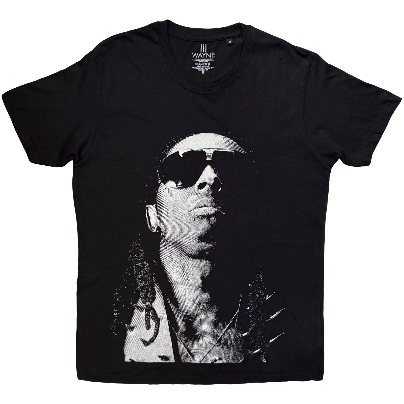 Tricou Lil Wayne Jumbo Photo Black S Tricou