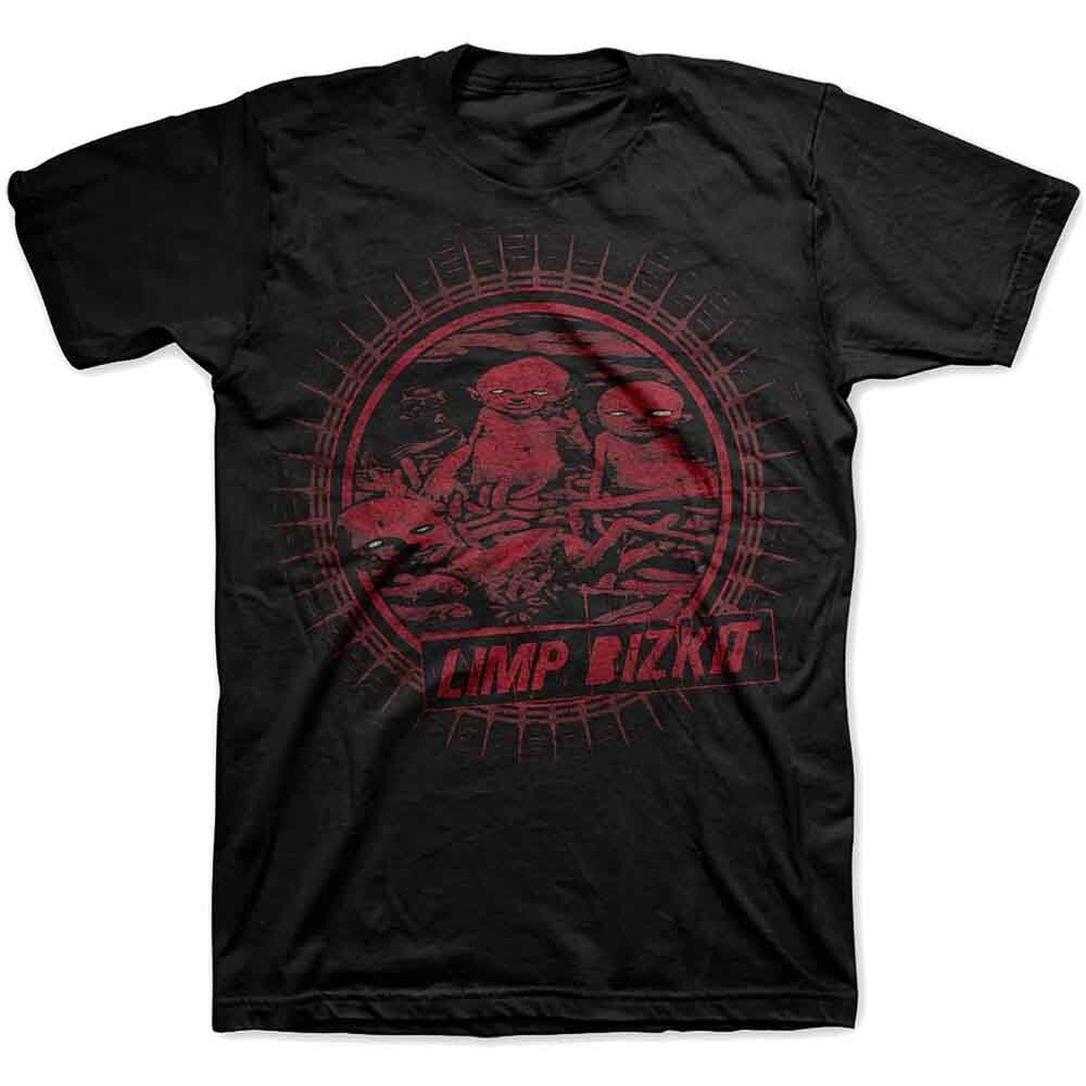 T-krekls Limp Bizkit Radial Cover Black XL T-krekls