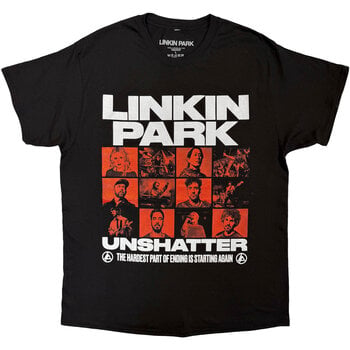 T-Shirt Linkin Park Unshatter Box Photos Black S T-Shirt - 1