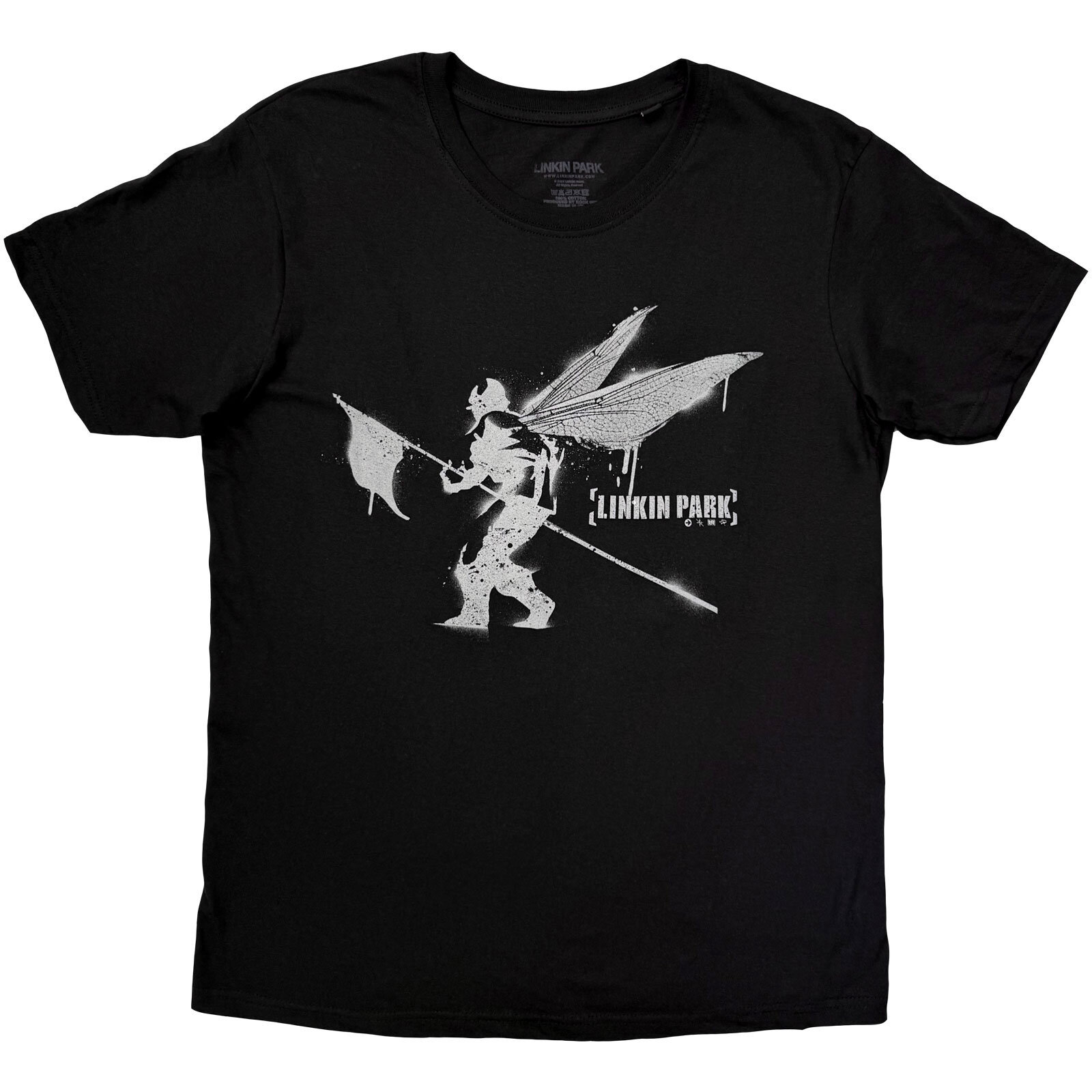 T-Shirt Linkin Park Street Soldier Black 2XL T-Shirt