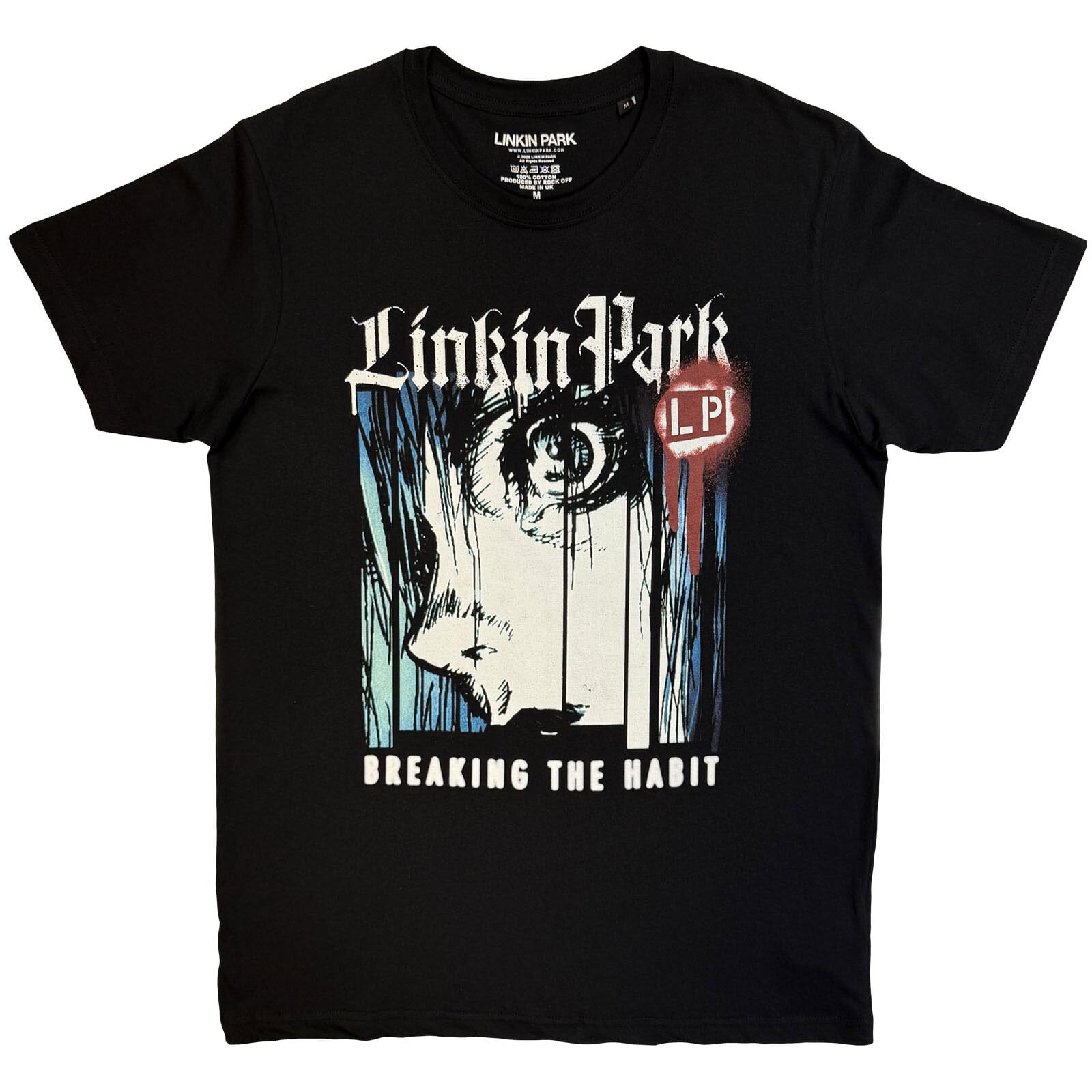 Πουκάμισο Linkin Park Face Black L Πουκάμισο