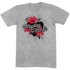 T-Shirt Mayday Parade Heart and Flowers