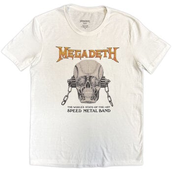 Риза Megadeth Speed Metal White XL Риза - 1