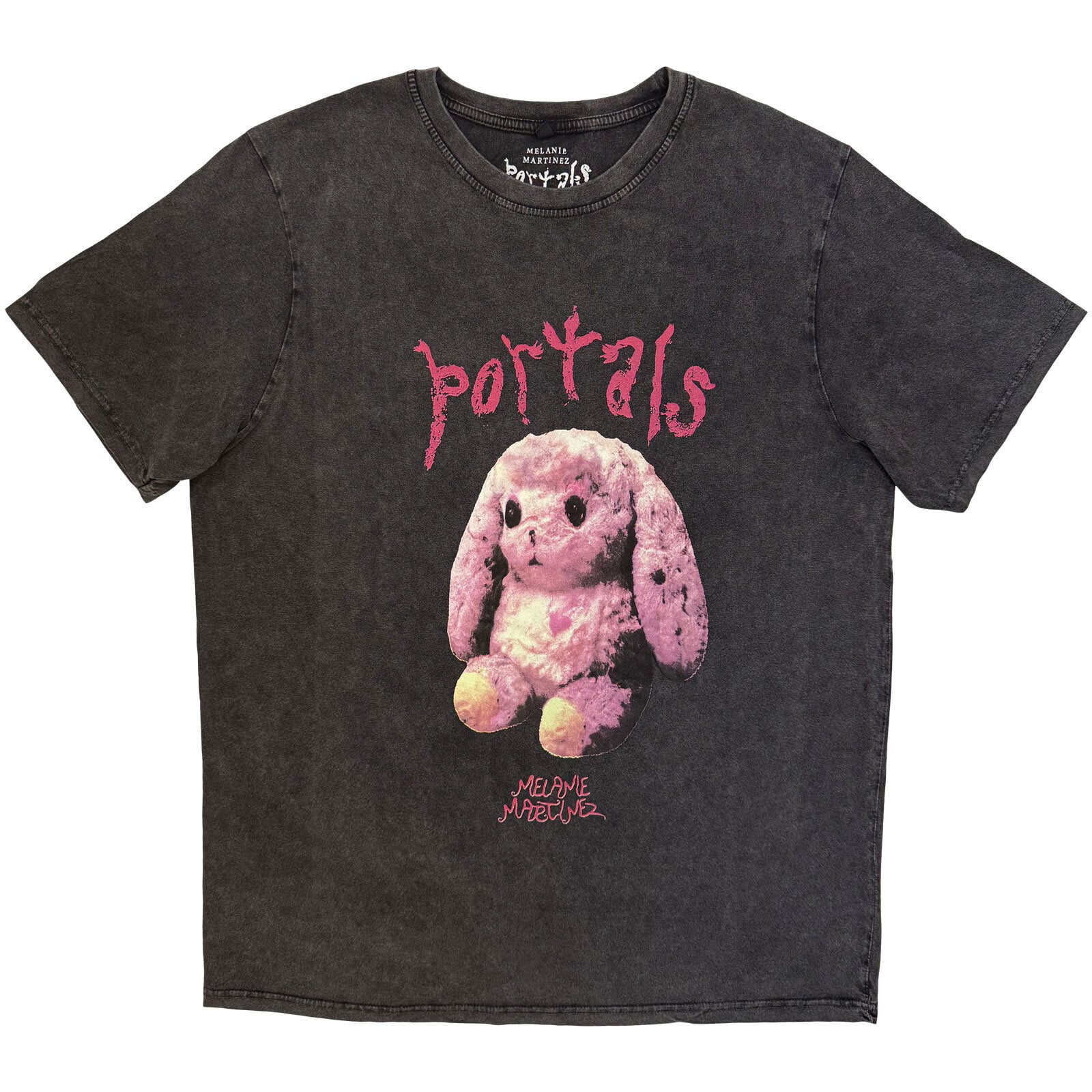 T-särk Melanie Martinez Portals Bunny Charcoal Grey L T-särk