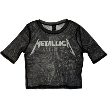 T-särk Metallica Logo Black 2XL Naiste T-särk - 1