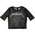 T-särk Metallica Logo Black 2XL Naiste T-särk