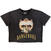 T-särk Michael Jackson Dangerous Charcoal Grey S Naiste T-särk