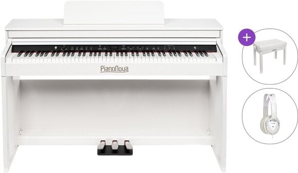 Digitalni klavir Pianonova El Clasico MKII Standard SET White Digitalni klavir - 1
